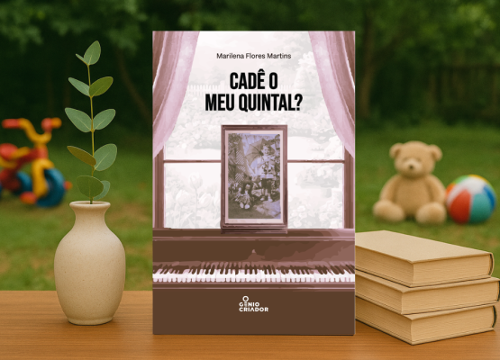 Marilena Flores Martins lança ‘Cadê o meu quintal?’ pela Gênio Criador Editora